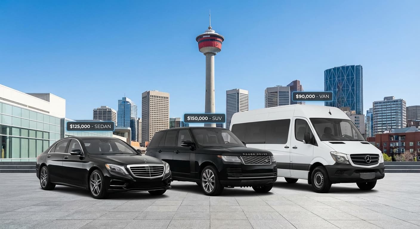 Limo service pricing guide for Calgary Alberta