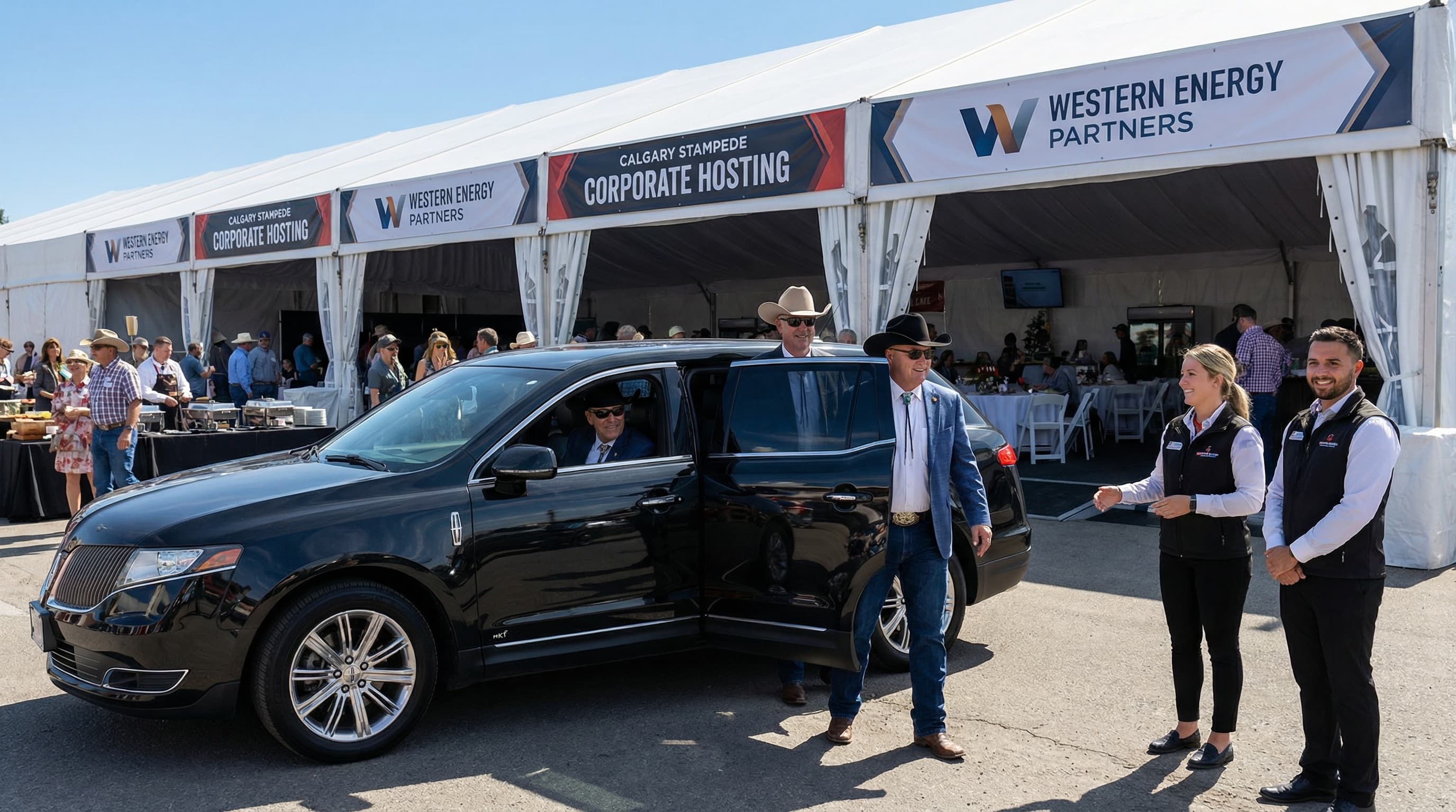 Corporate Stampede entertainment transportation