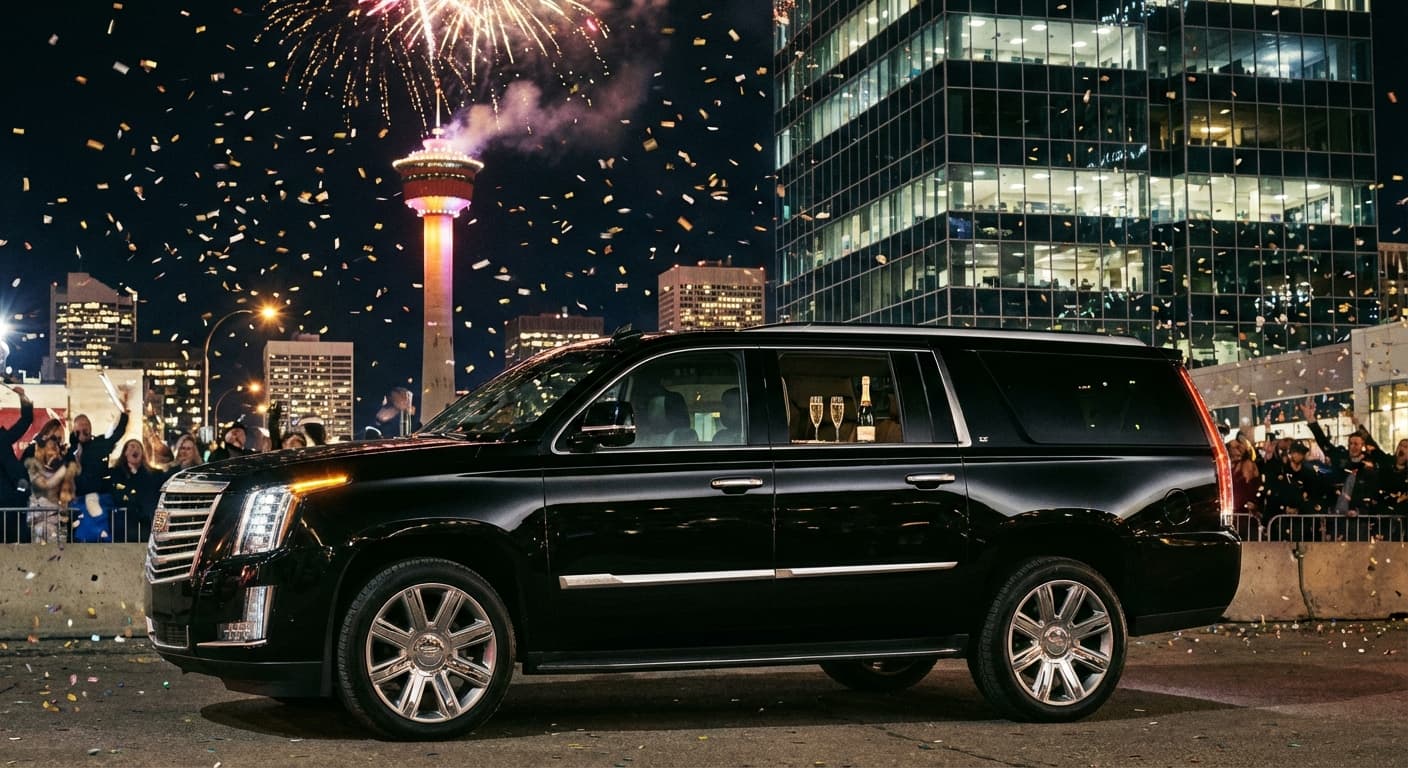 New Year's Eve Limo Service Calgary 2025: Celebrate Safely in Style