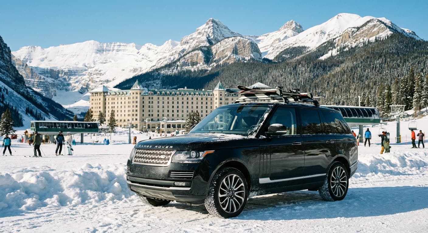 Luxury Ski Resort Transfers: Sunshine, Lake Louise & Nakiska