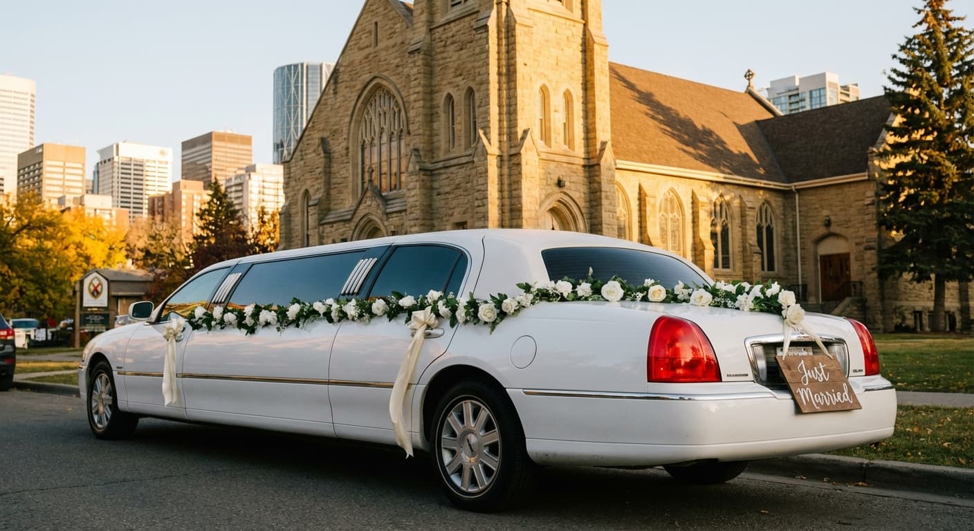 How Much Does a Wedding Limo Cost in Calgary? 2025 Pricing Guide